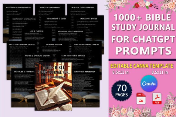 1000 Bible Study Journal ChatGPT Prompt