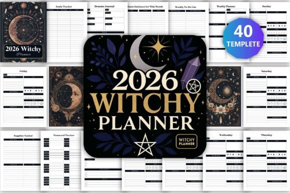 🔮 2026 Witchy Planner