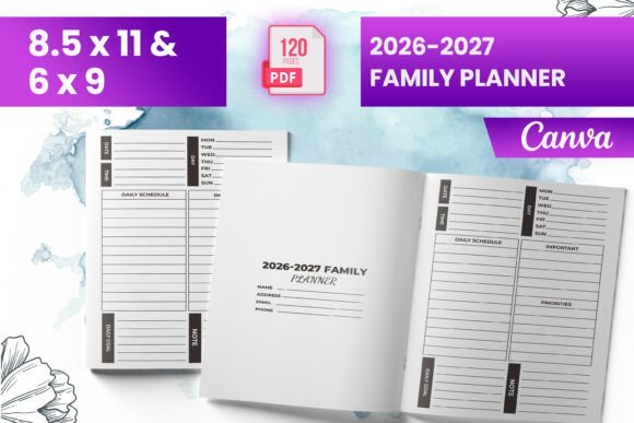 2026–2027 Family Planner KDP