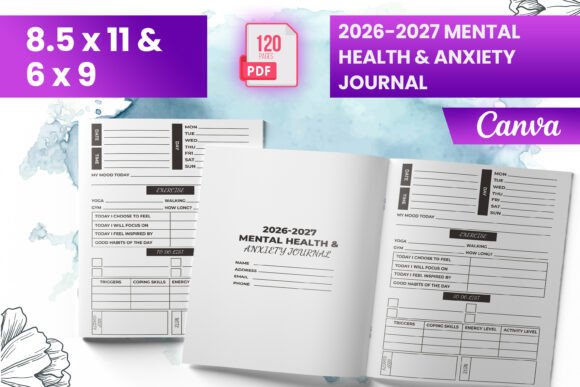 2026–2027 Mental Health Anxiety Journal: A Purpose-Built Tool for Reflective Resilience