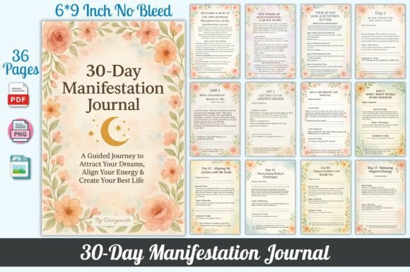 30-Day Manifestation Journal