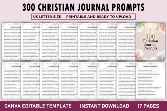 300 Christian Journal Prompts