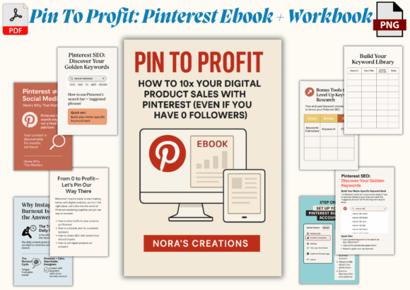 How to 10x Your Digital Product Sales with Pinterest—Even If You Have Zero Followers