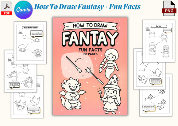How to Draw Fantasy Fun Facts: A Strategic Creative Resource for Educators, Creators, and Brand Builders