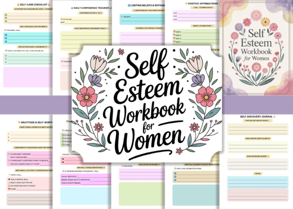 Self Esteem Workbook for Women: A Practical Tool for Real Life—Not Just Another Journal