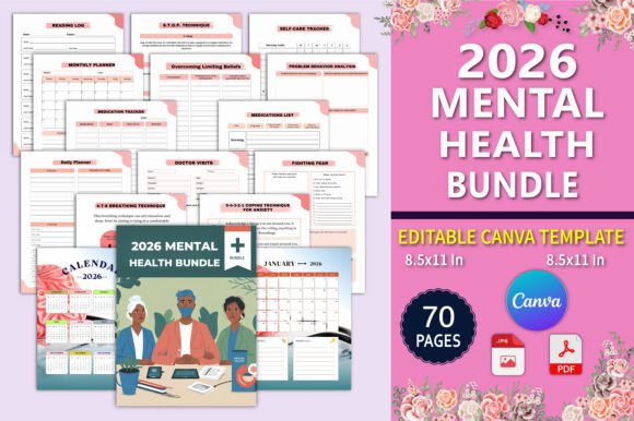 The 2026 Mental Health Bundle: Your Year-Long Companion for Clarity, Calm, and Growth