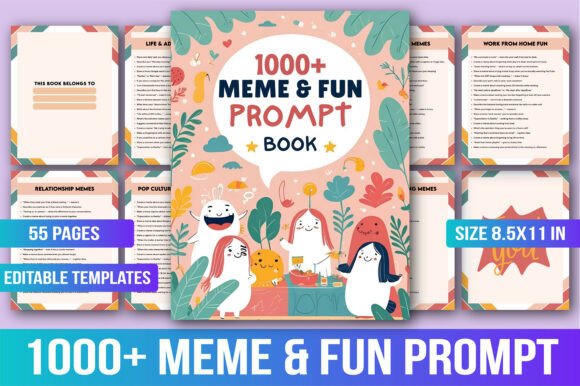 Unlock Endless Creativity: Why the 1000 Meme Fun Prompt Book Is a Game-Changer for Creators and Casual Laugh-Seekers Alike